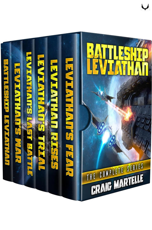 Battleship Leviathan - Military Sci-Fi at its best, Paperbacks 1-6 (signed)